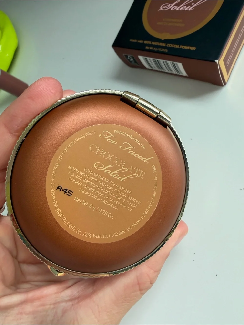 Too Faced Chocolate Soleil Matte Bronzer - Copper Brown